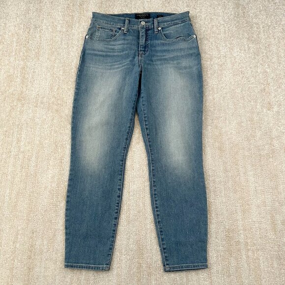 Lucky Brand Denim - Lucky Brand Ava Mid Rise Skinny Jeans 8 / 29 Blue